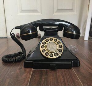 WORKS! Paramount Collection Classic Telephone Push Button Vintage Styled Modern